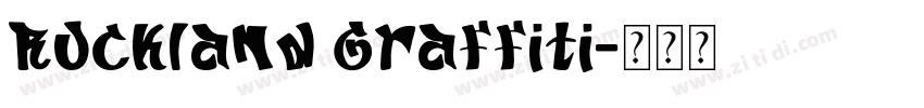 Rockland Graffiti字体转换